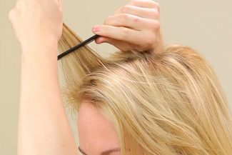 Learn how to backcomb your hair