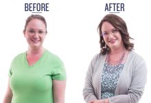 Before and after photo
