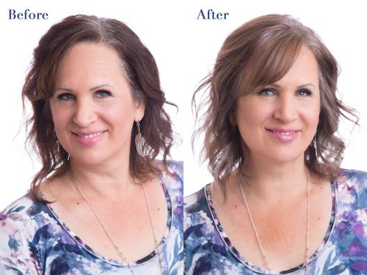 Thinking About Going Gray? Michelle's Type 2 #HairMakeover