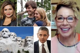 How well do you know these celebrities? mindy kaling, rowan atkinson, heartland, and the presidents of mount rushmore