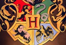All four Hogwarts House symbols - which house do you belong in?