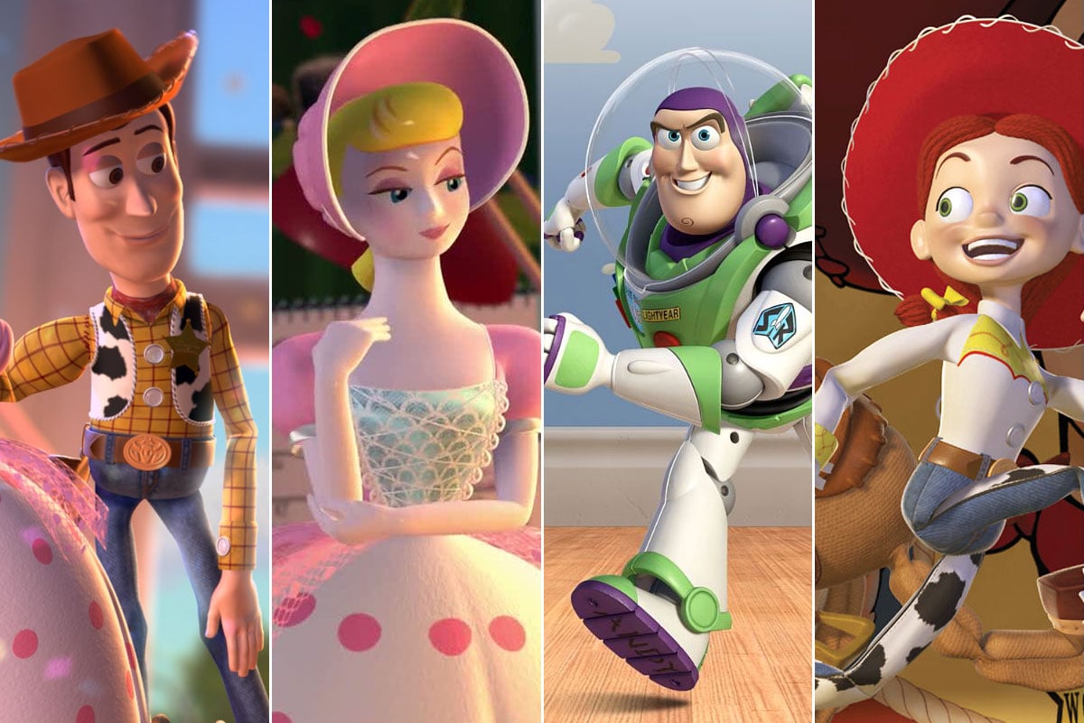 toy story 4 girl characters