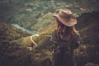 Girl looking out over mountains - Type 3 tips