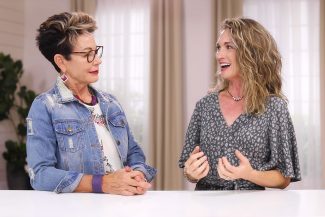Carol Tuttle and Anne Brown share tips for 2/3 yin-yang hairstyles