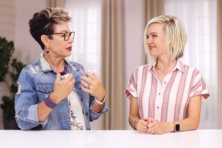 Carol, and Sarah Tuttle talk Type 3/2 Hairstyle
