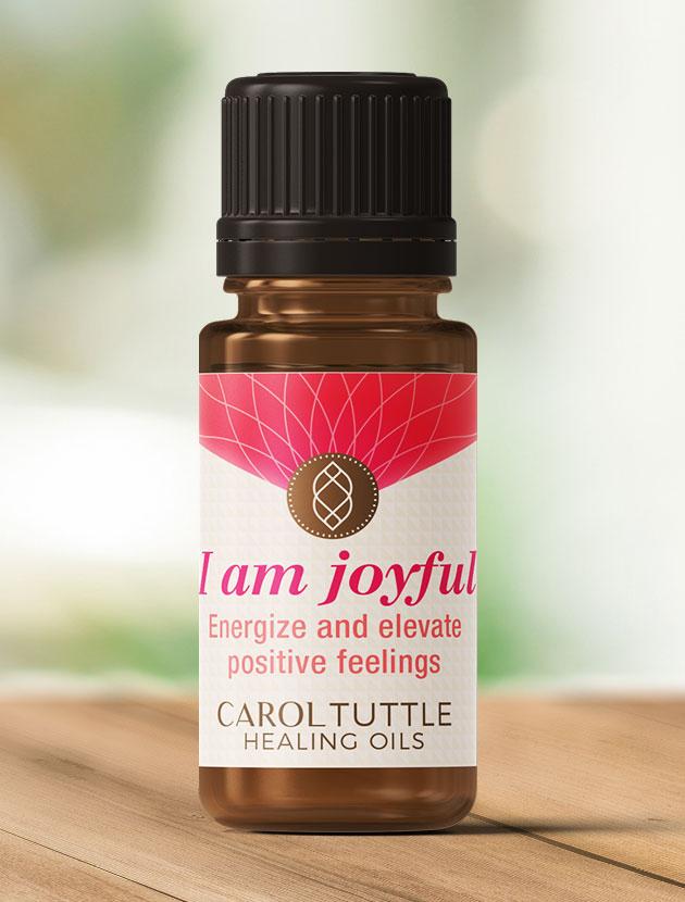 Bottle of I Am Joyful oil