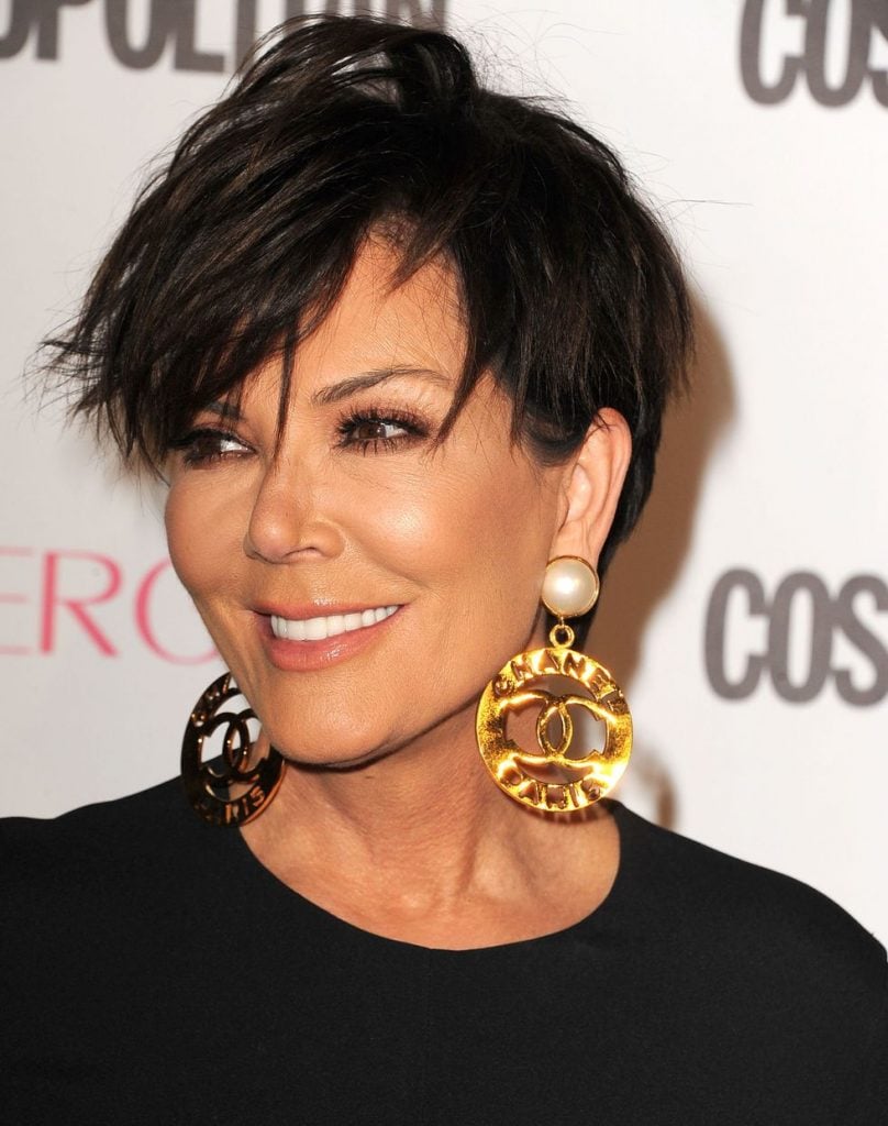 Kris Jenner Pixie Cut - penteados antienvelhecimento