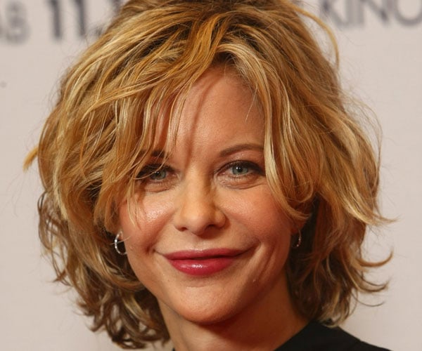 Cabelo bagunçado de Meg Ryan