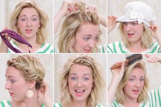 Nicole shows 3-minute hair tips