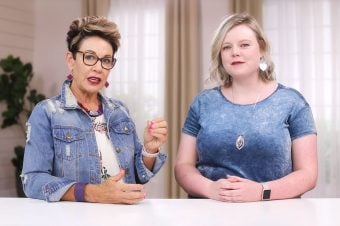 Carol Tuttle and Shayna talk Type 2/4 Hairstyles