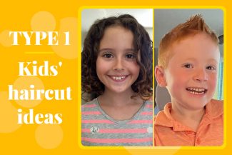 Type 1 Hairstyles for Kids