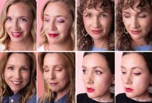 DYT Experts with fall makeup trend of deep lips and played-up eyes