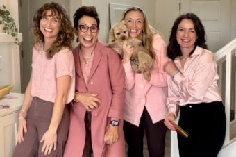 Powder Pink & Mocha Brown Outfits
