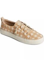 SPERRY Women's Crest Vibe Gingham Canvas Sneakers, Created for Macy's