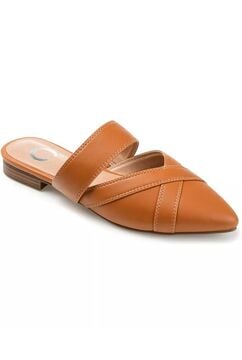 JOURNEE COLLECTION Women's Stasi Pointed Toe Mules