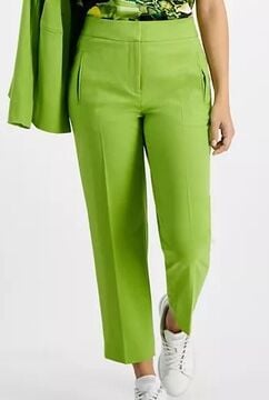 BAR III Women's High-Rise Ankle Pants, Created for Macy's