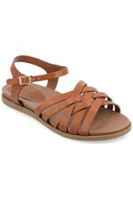 Journee Collection Women's Kimmie Ankle Strap Sandals